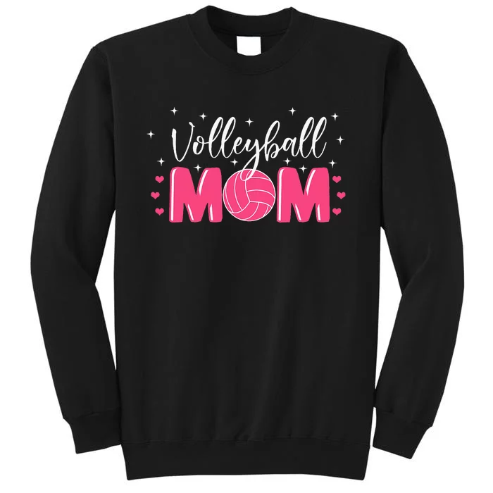 Volleyball Mom Player Mothers Day Mommy Tall Sweatshirt