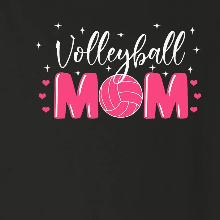 Volleyball Mom Player Mothers Day Mommy Toddler Long Sleeve Shirt