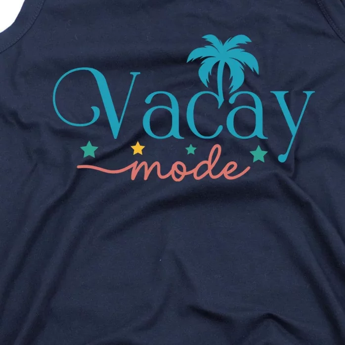 Vacay Mode Palm Tree Clipart Tank Top