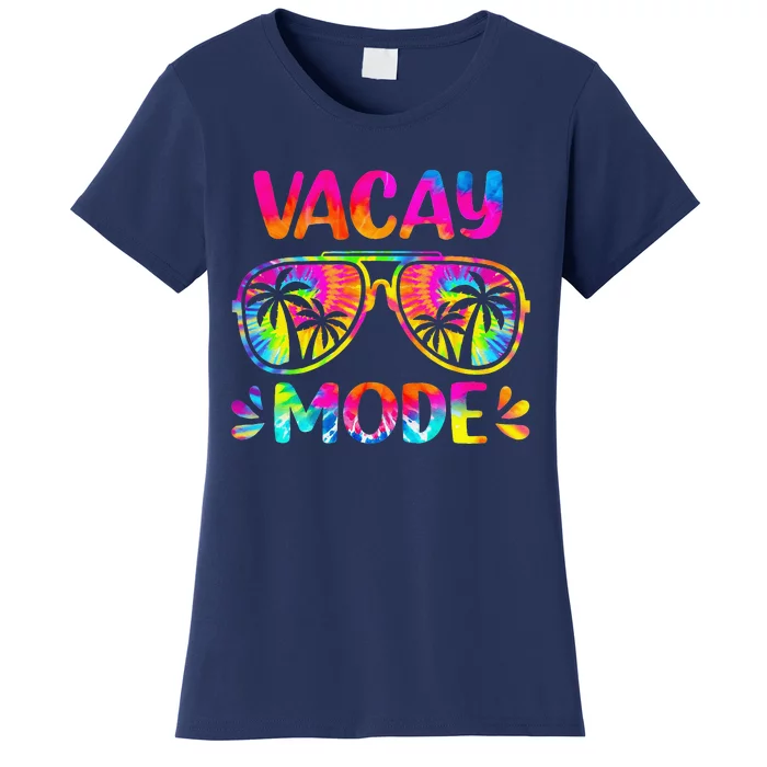 Vacay Mode Palm Tree Beach Vacation Summer Getaway Holiday Women's T-Shirt