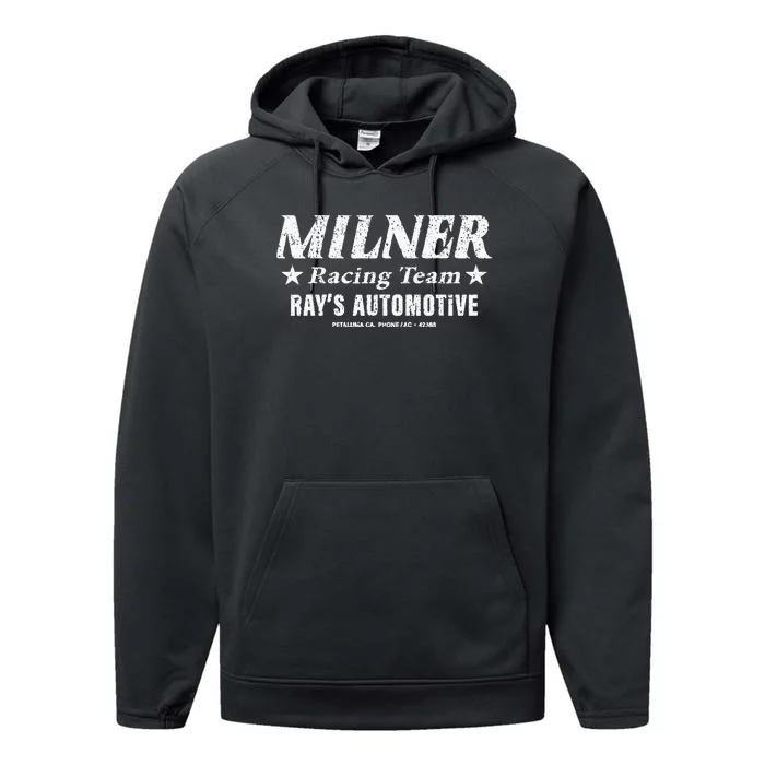 Vintage Milner Racing Team 1964 Performance Fleece Hoodie