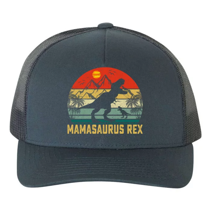 Vintage Mamasaurus Rex Funny Family Christmas Mothers Day Funny Gift Yupoong Adult 5-Panel Trucker Hat