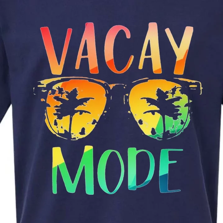 Vacay Mode Retro Vacation Summer Cruise Holiday Vacation Tee Sueded Cloud Jersey T-Shirt