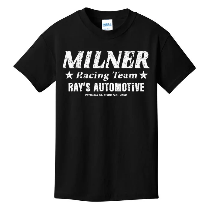 Vintage Milner Racing Team 1964 Kids T-Shirt