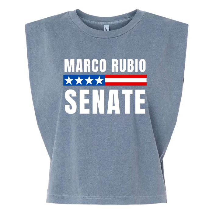 Vote Marco Rubio Florida Senator Reelect Marco Rubio Garment-Dyed Women's Muscle Tee