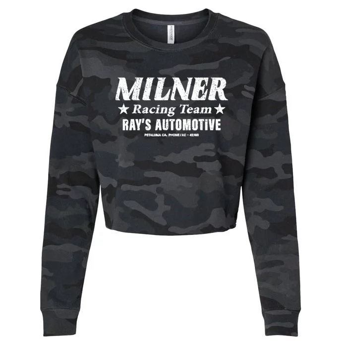 Vintage Milner Racing Team 1964 Cropped Pullover Crew