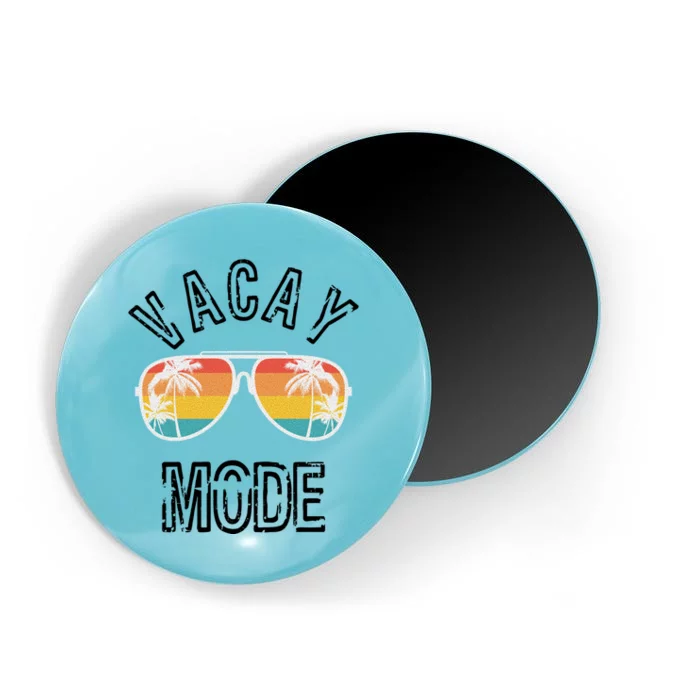 Vacay Mode Summer Beach Vacation Gift Magnet