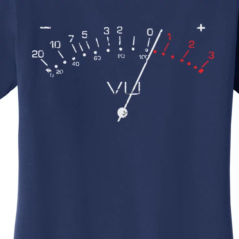 VU Meter Sound Engineer Hi Fi Analog Tee Women's T-Shirt