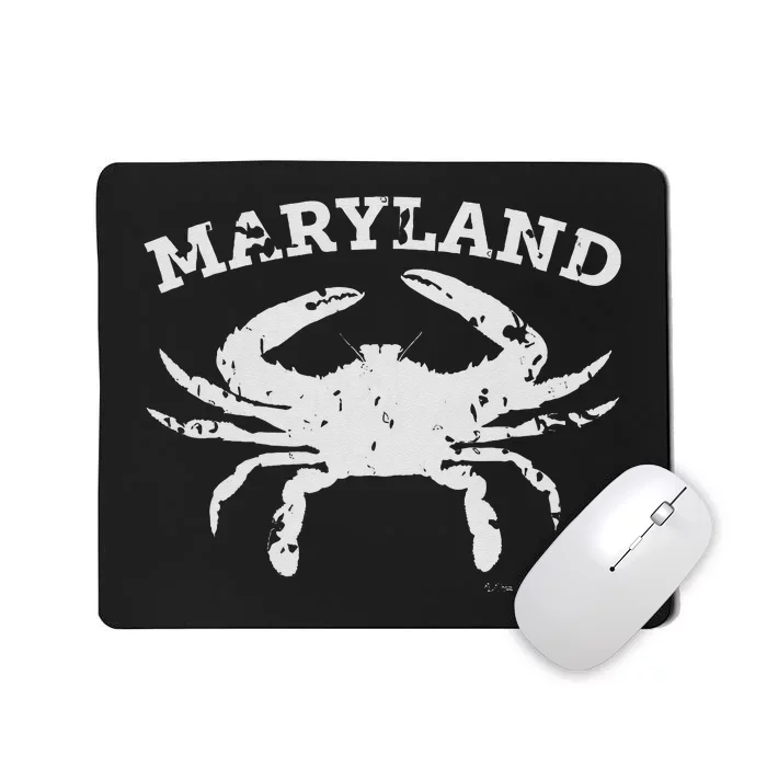 Vintage Maryland State Blue Crab Mousepad