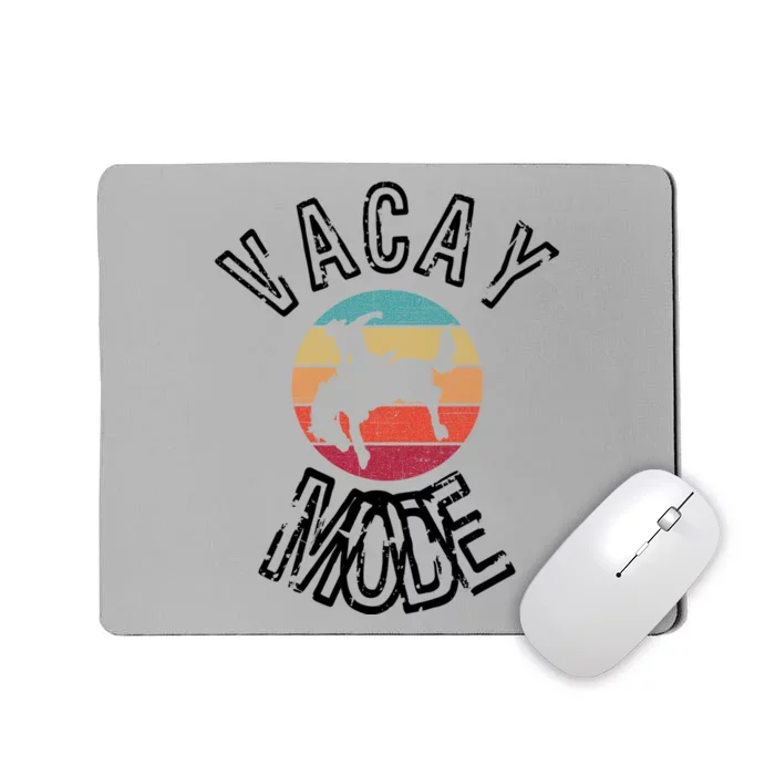 Vacay Mode Summer Rodeo Vacation Gift Mousepad