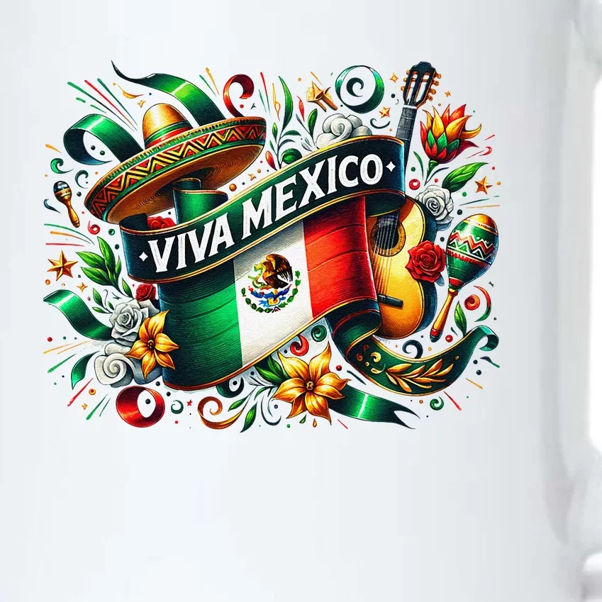 Viva Mexico September 16 Independence Of Mexico Gift Black Color Changing Mug