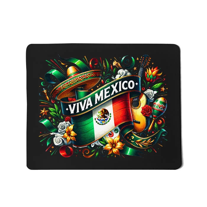 Viva Mexico September 16 Independence Of Mexico Gift Mousepad