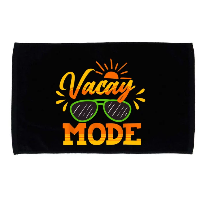 Vacay Mode Sunglasses Summer Vacation Cruise Trip Holiday Microfiber Hand Towel