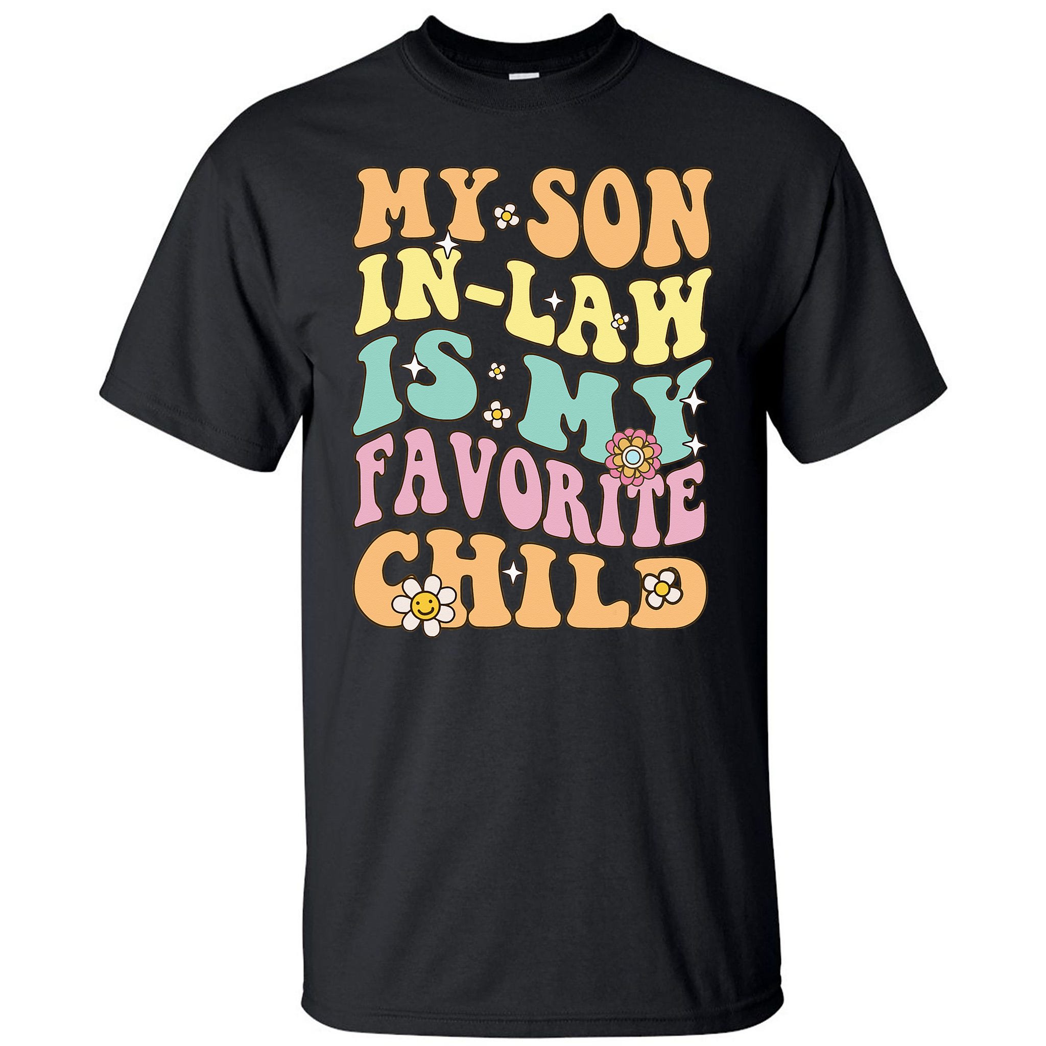 Vintage My Son In Law Is My Favorite Child Mothers Day Tall T-shirt 