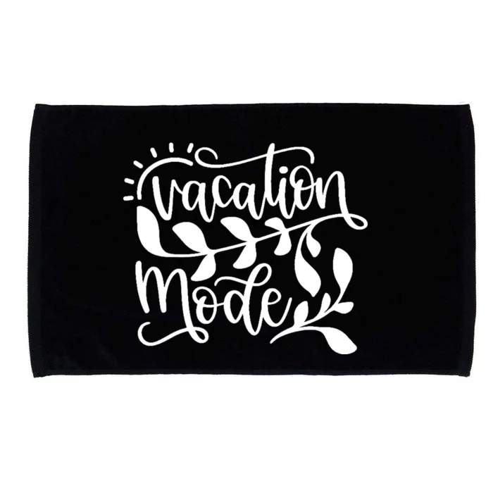 Vacation Mode Summer Break Microfiber Hand Towel