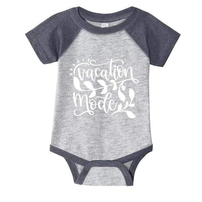 Vacation Mode Summer Break Infant Baby Jersey Bodysuit