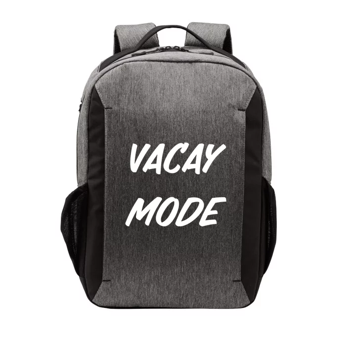 Vacation Mode Summer Beach Vacay Trip Vibes Gift Vector Backpack