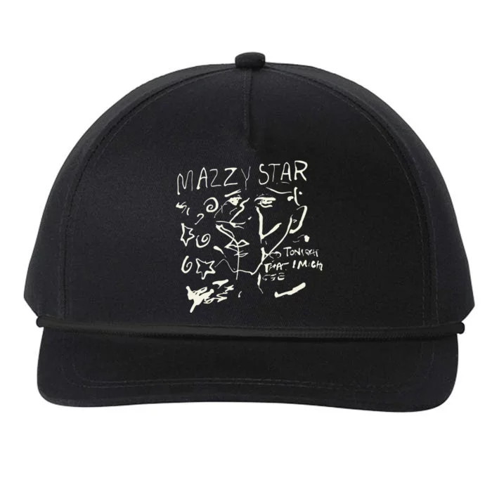 Vintage Mazzy Star Fade Into You 90s Rock Ban Snapback Five-Panel Rope Hat