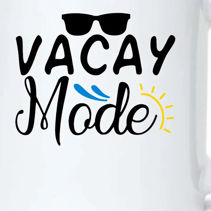 Vacay Mode Summer Vacation Black Color Changing Mug