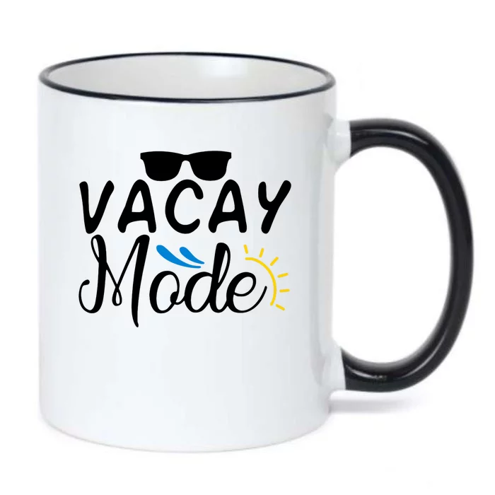 Vacay Mode Summer Vacation Black Color Changing Mug