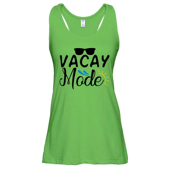 Vacay Mode Summer Vacation Ladies Essential Flowy Tank