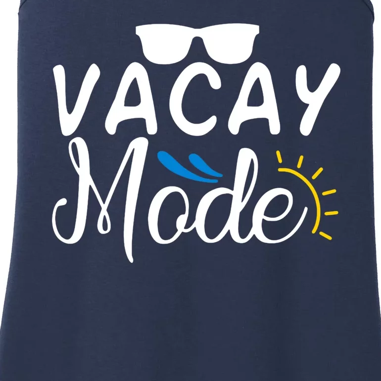 Vacay Mode Summer Vacation Ladies Essential Tank