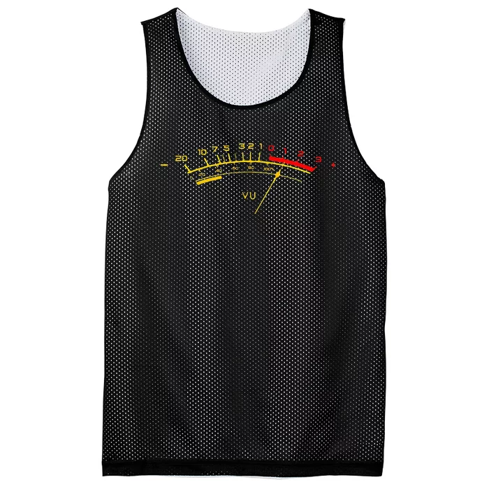 VU Meter Sound Level Studio Mesh Reversible Basketball Jersey Tank