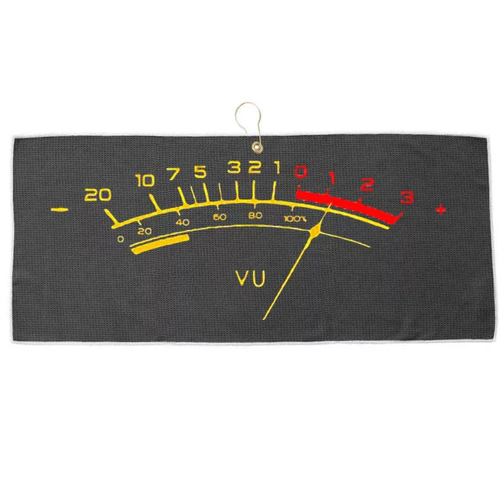 VU Meter Sound Level Studio Large Microfiber Waffle Golf Towel