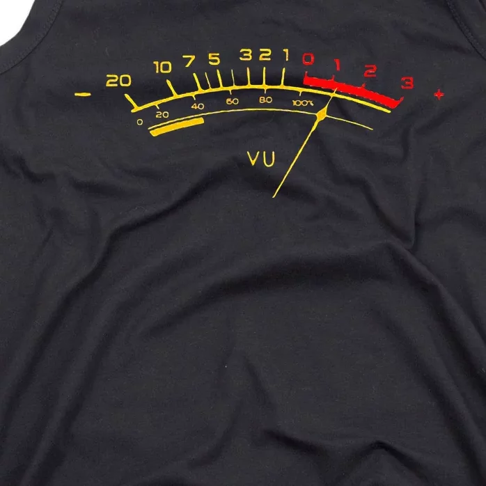 VU Meter Sound Level Studio Tank Top