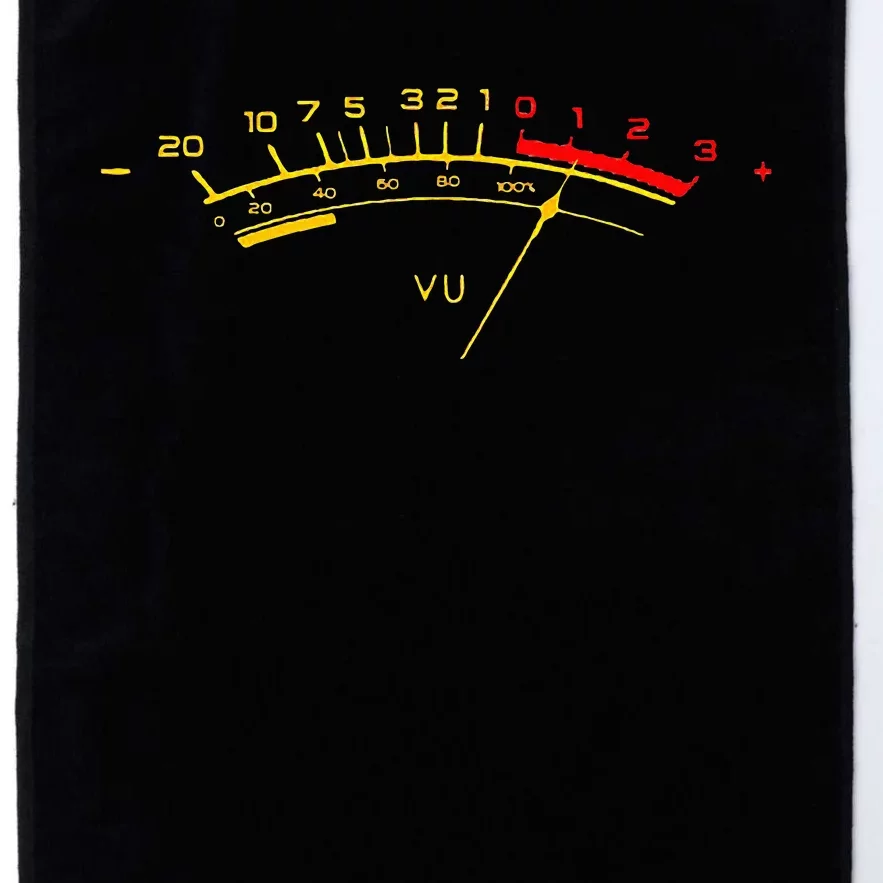 VU Meter Sound Level Studio Platinum Collection Golf Towel