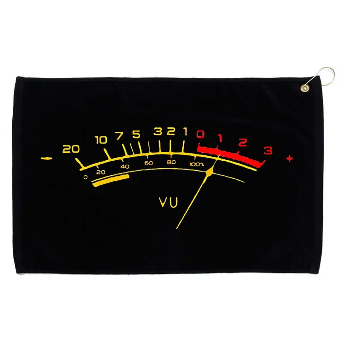 VU Meter Sound Level Studio Grommeted Golf Towel