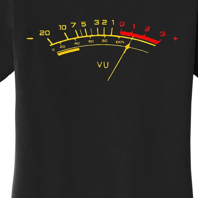 VU Meter Sound Level Studio Women's T-Shirt