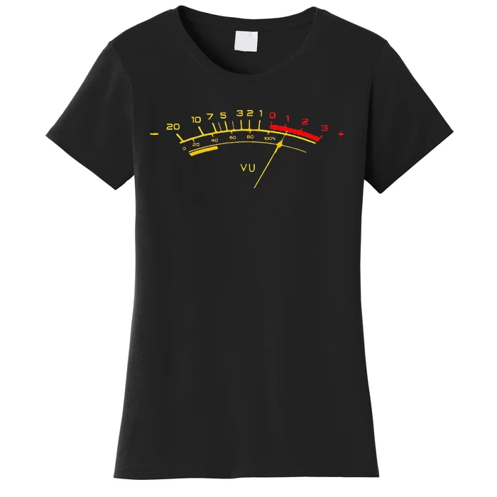 VU Meter Sound Level Studio Women's T-Shirt