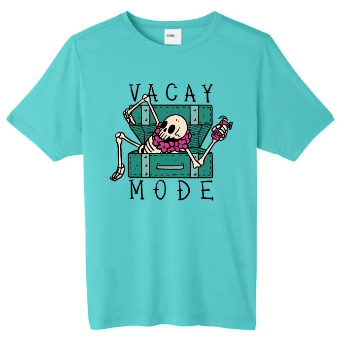 Vacay Mode Skeleton ChromaSoft Performance T-Shirt