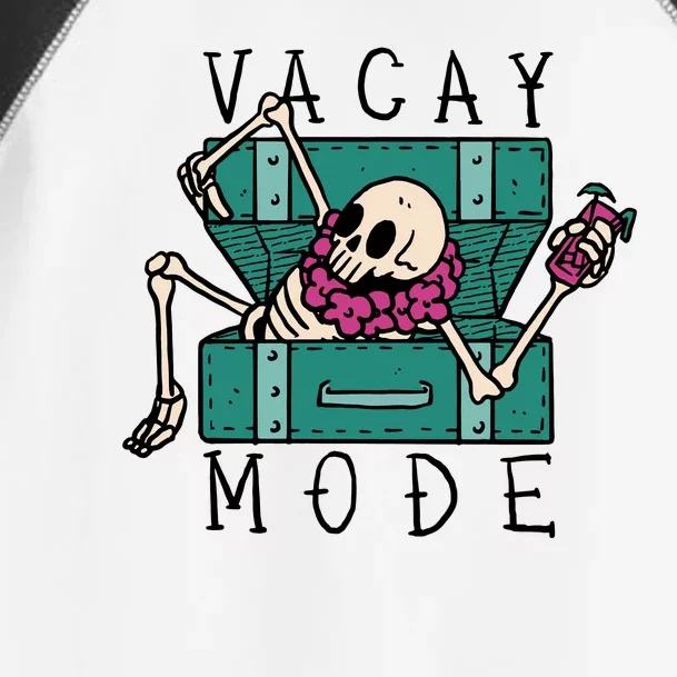 Vacay Mode Skeleton Toddler Fine Jersey T-Shirt