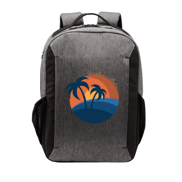 Vacation Mode Sunset Beach Vector Backpack