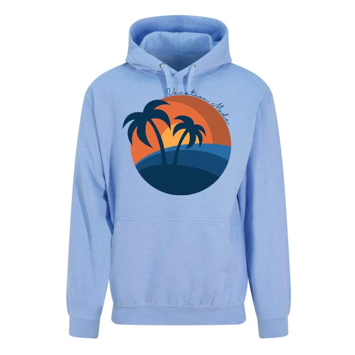 Vacation Mode Sunset Beach Unisex Surf Hoodie