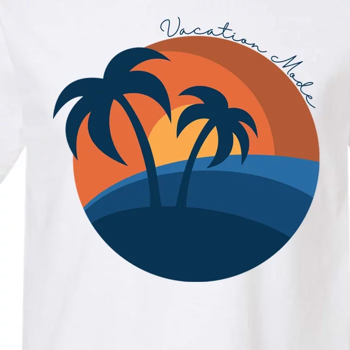 Vacation Mode Sunset Beach Garment-Dyed Heavyweight T-Shirt