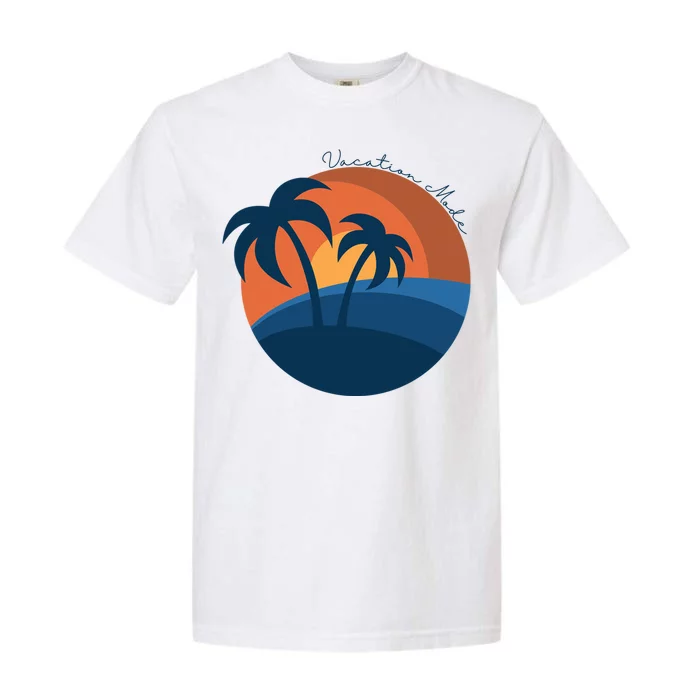 Vacation Mode Sunset Beach Garment-Dyed Heavyweight T-Shirt