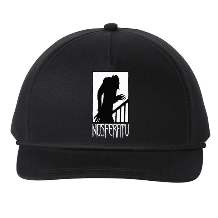 Vampire Monster Shadow Dracula Halloween Snapback Five-Panel Rope Hat