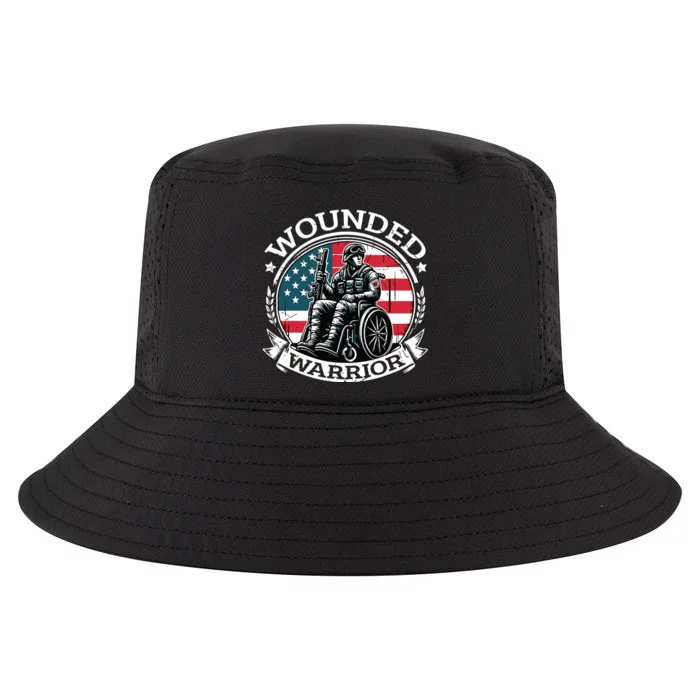 Veteran Military Support Cool Comfort Performance Bucket Hat