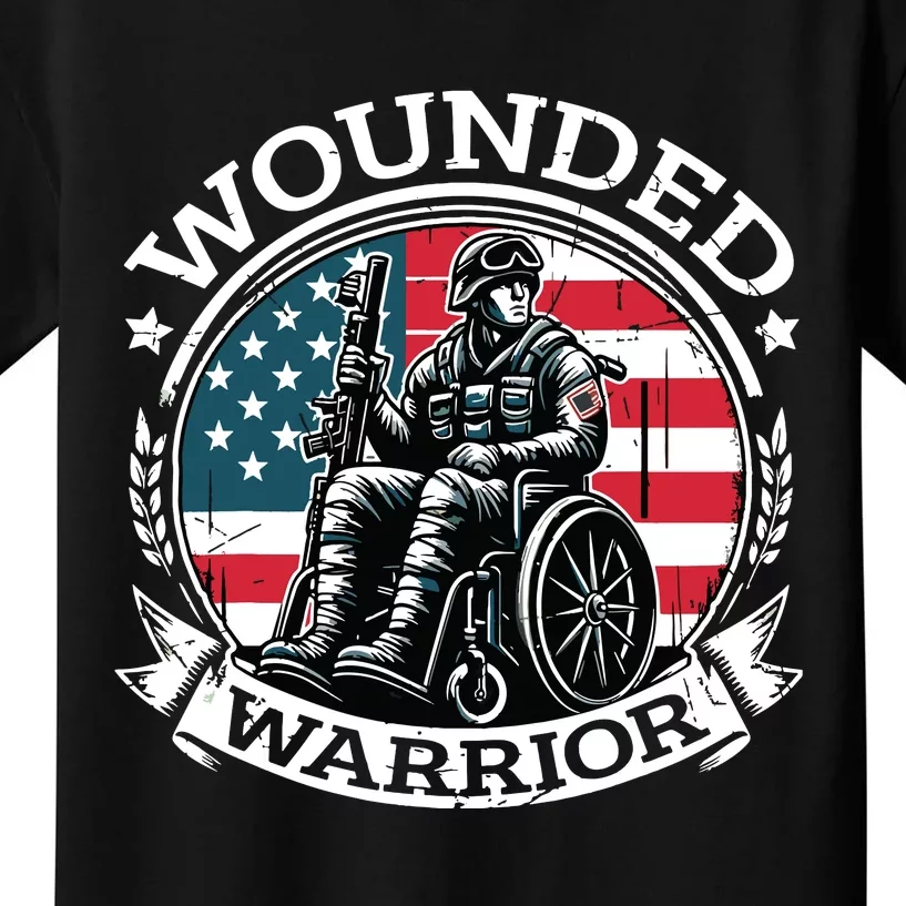 Veteran Military Support Kids T-Shirt