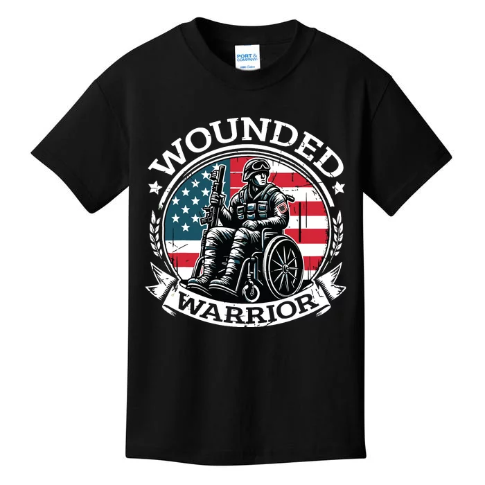 Veteran Military Support Kids T-Shirt