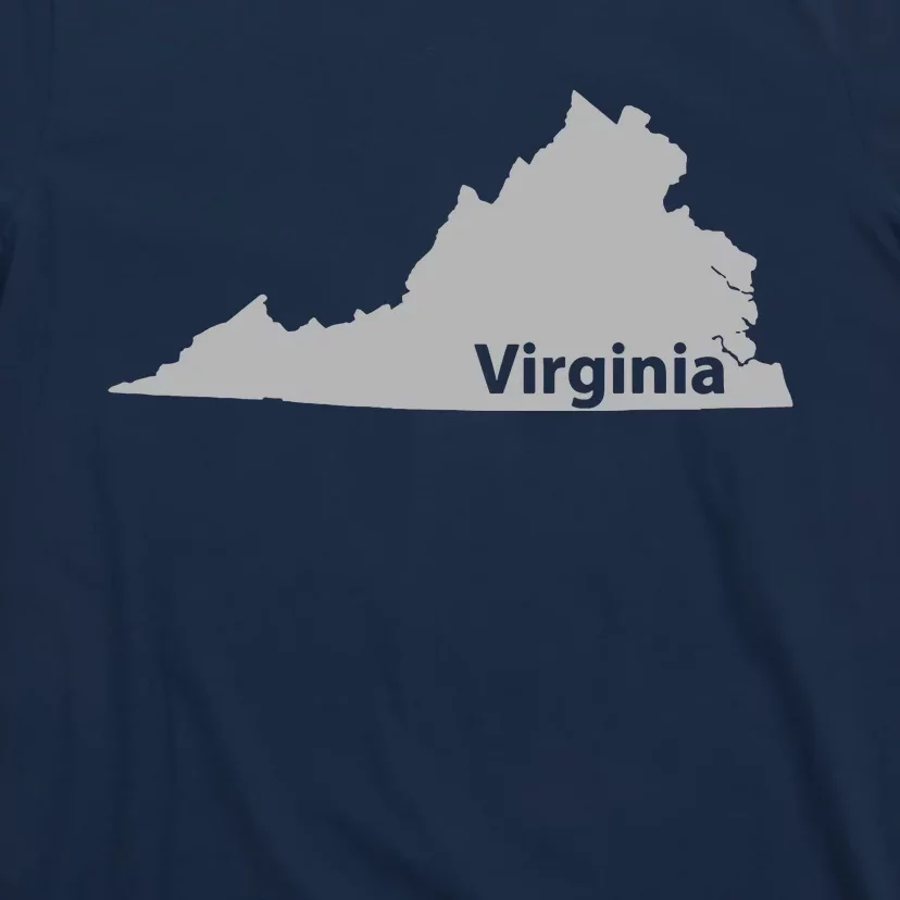 Virginia Map State Home Pride Lovers T-Shirt