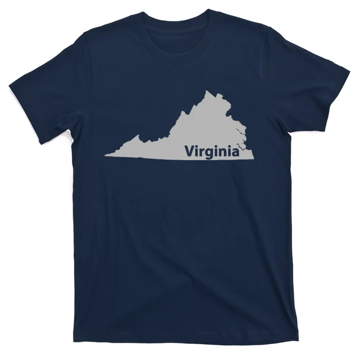 Virginia Map State Home Pride Lovers T-Shirt