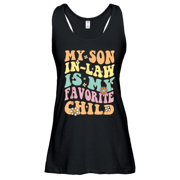 Vintage My Son In Law Is My Favorite Child Mothers Day Ladies Essential Flowy Tank