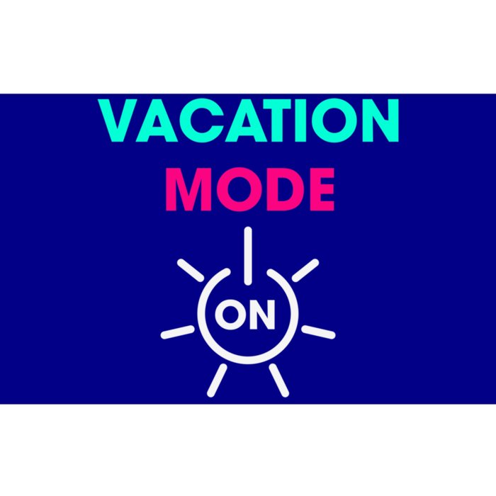 Vacy Mode Summer Cruise Getaway Family Beach Mode Vacation Cool Gift Bumper Sticker