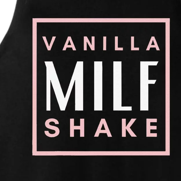 Vanilla Milf Shake Hot Mom Milfshake For MotherS Day Ladies Tri-Blend Wicking Tank