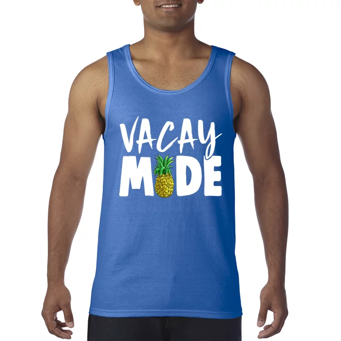 Vacay Mode Tropical Summer Vibes Fruit Gift Tank Top