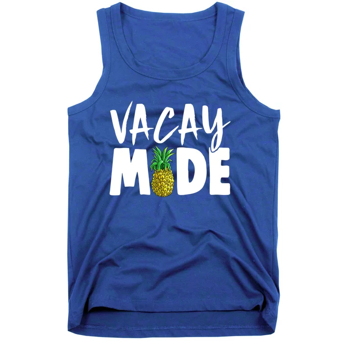 Vacay Mode Tropical Summer Vibes Fruit Gift Tank Top